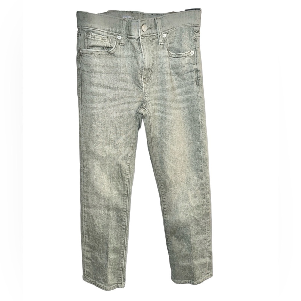 Old Navy Light Green Jeans, Boys Size 10 Slim